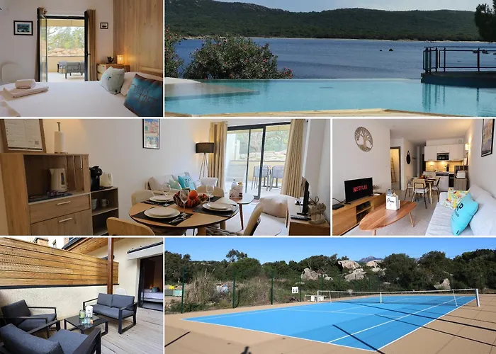 U Speronu - Privee & Piscine Chauffee דירה *