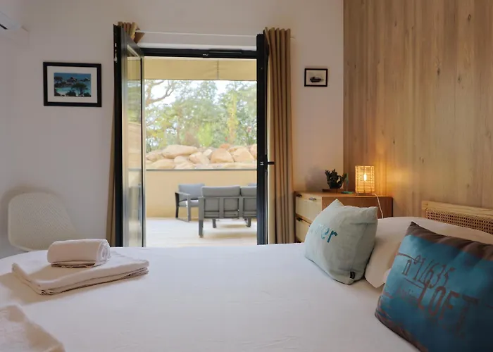 U Speronu - Privee & Piscine Chauffee דירה *